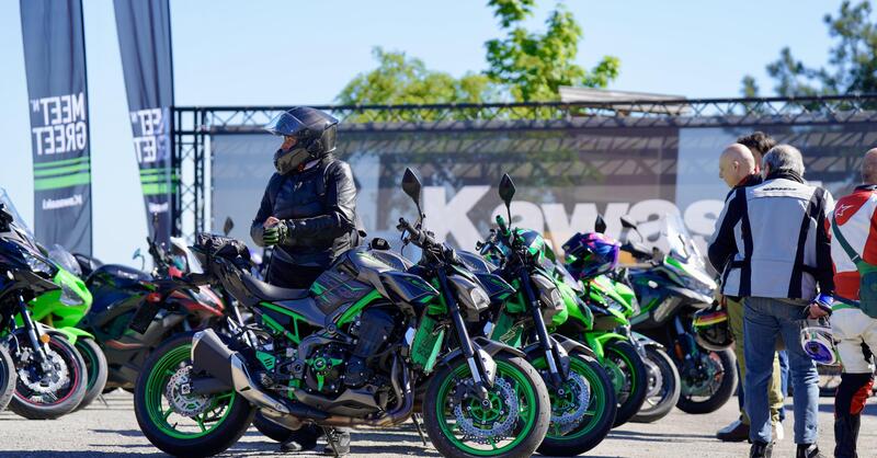 Kawasaki Meet n&#039; Greet 2025: la passione verde fa tappa a Pedavena il 28 giugno
