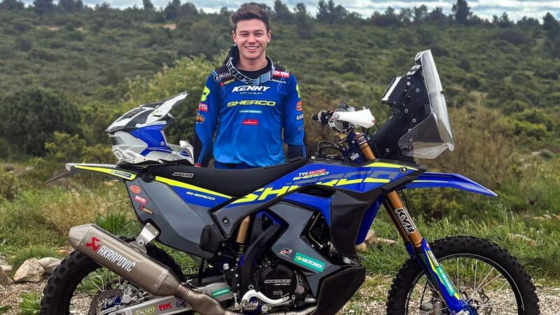 Rally-Raid. Bradley Cox con Sherco