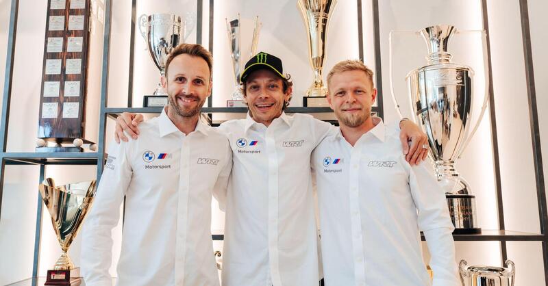 GTWC. Valentino Rossi e Kevin Magnussen insieme in pista con BMW alla 24 Ore di Spa 2025