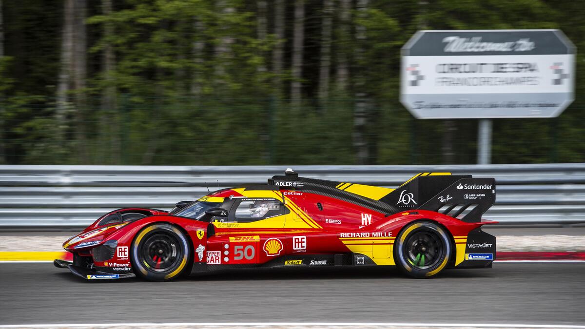 WEC. Orari e diretta TV 6 Ore di Spa 2025: Ferrari alla ricerca del terzo successo consecutivo