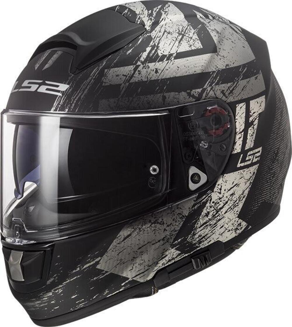 Casco Integrale LS2 FF397 VECTOR HUNTER Nero opaco