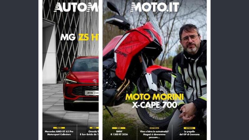Scarica il Magazine n&deg;646 e leggi il meglio di Moto.it