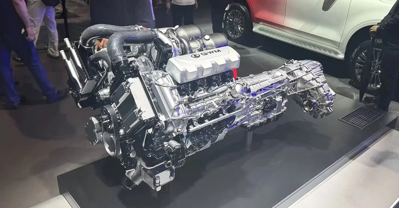 Ma i cinesi non facevano solo auto elettriche? All&#039;improvviso spunta un V8 all&#039;americana