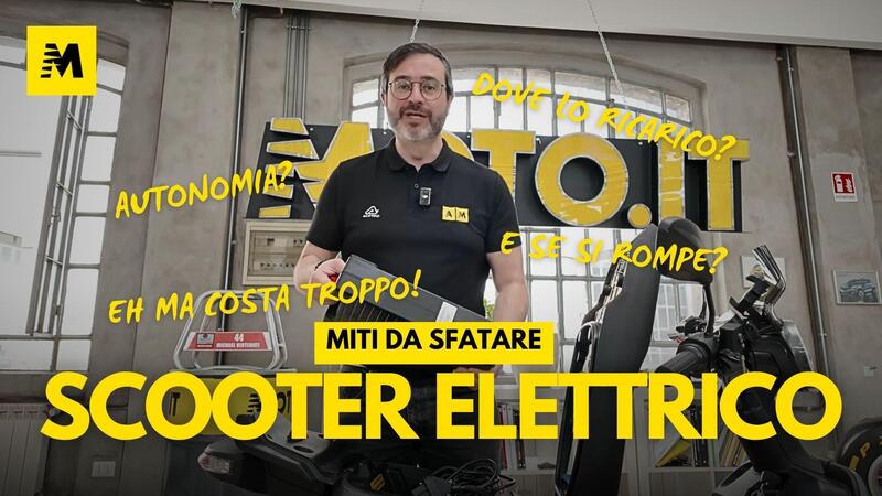 Scooter elettrico in citt&agrave;? Forse ci&ograve; che sai &egrave; sbagliato [VIDEO]