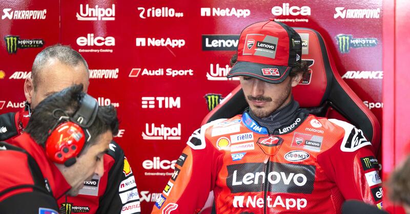 MotoGP 2025. GP di Francia. Pecco Bagnaia non cerca pi&ugrave; il feeling del 2024: &quot;Basta. I punti che avevo a favore, staccata e ingresso, non li ho pi&ugrave;&quot;