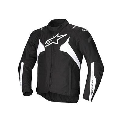 Giacca moto Alpinestars T-Jaws V4 WP nero bianco