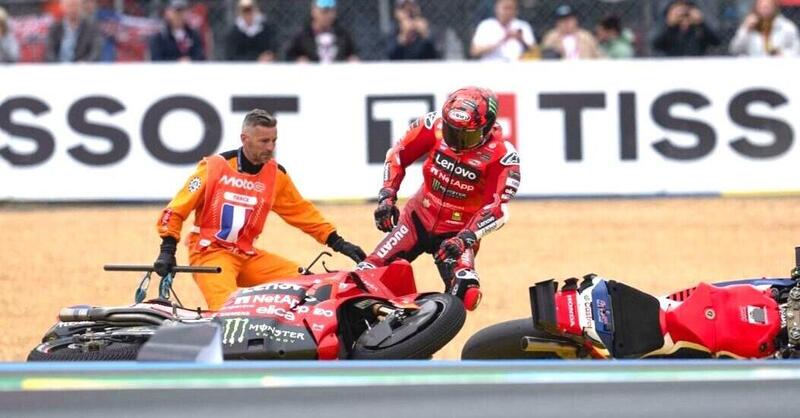 MotoGP 2025. GP di Francia. Pecco Bagnaia, &egrave; crisi con la GP24.5: &quot;Posso fare il record o cadere, non sento il limite di questa moto&quot; 