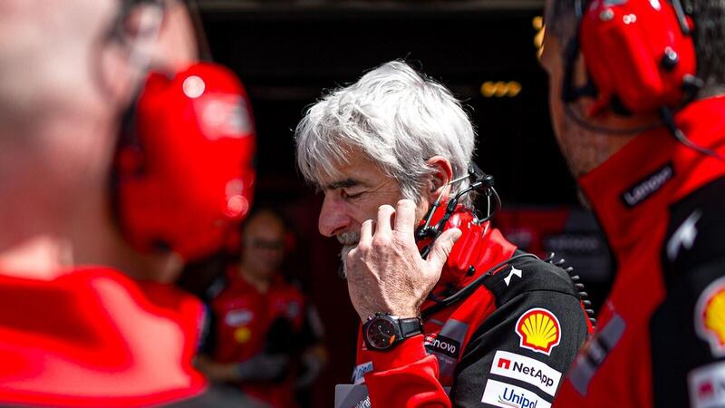 MotoGP 2025. GP di Francia. Gigi Dall&#039;Igna dopo Le Mans: &quot;Dobbiamo impegnarci per restituire il sorriso a Pecco Bagnaia. Marc Marquez? Domenica favorevolissima&quot;