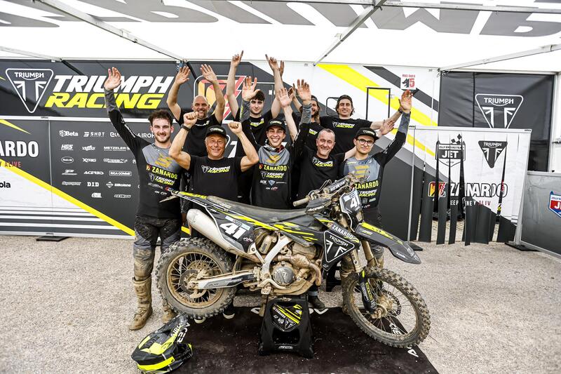 Triumph Italia Racing e Morgan Lesiardo conquistano la classe 250 4T agli Assoluti d&#039;Italia Enduro 