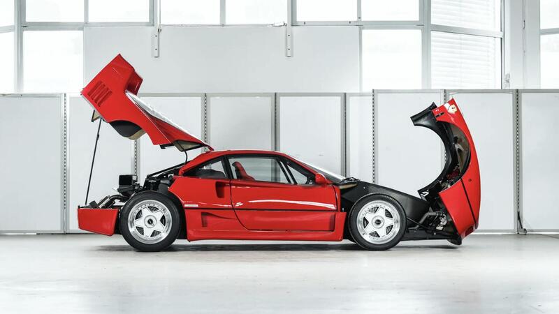 Ferrari F40, Alfa 8C, McLaren F1 e altri capolavori all&rsquo;asta a Milano il 22 maggio