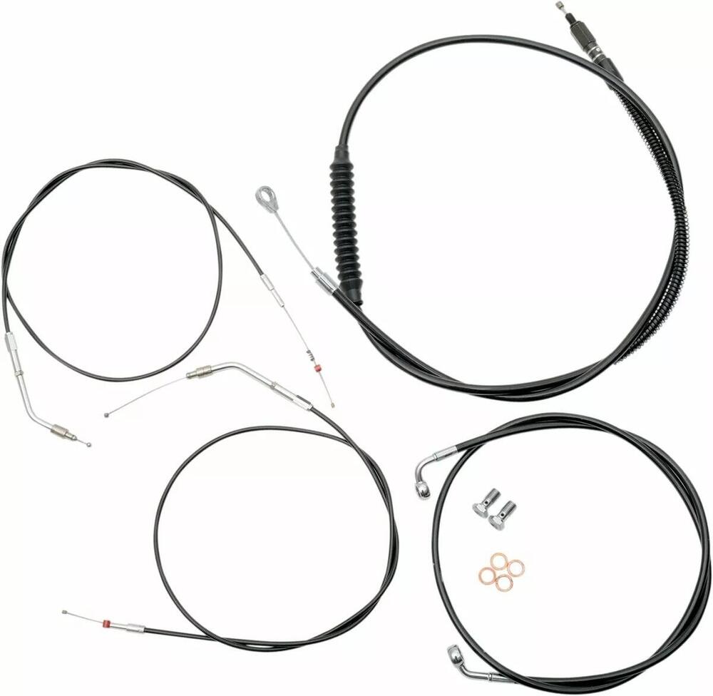 Kit cavi Sportster daL 2007 AL 2020 per manubrio a La Choppers
