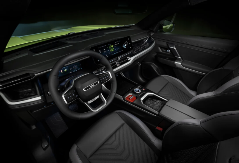Gli interni della nuova Jeep Compass 2025