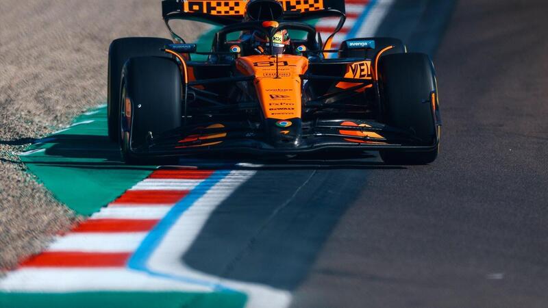 F1. GP Imola 2025, McLaren si conferma nelle FP2 mentre Ferrari migliora sul passo gara