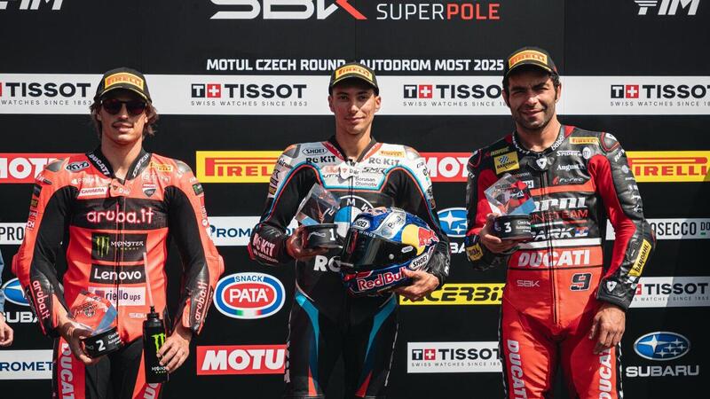SBK 2025. GP della Repubblica Ceca. Toprak in Superpole a Most!