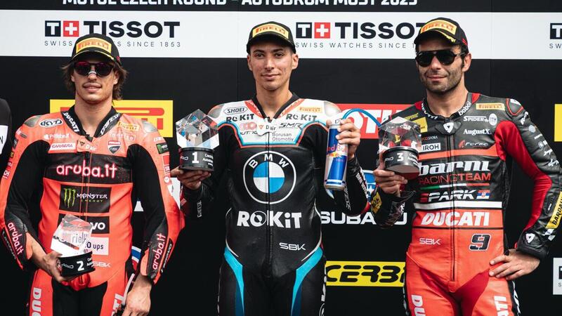 SBK 2025. GP della Repubblica Ceca. Toprak piega Bulega e vince la gara sprint di Most