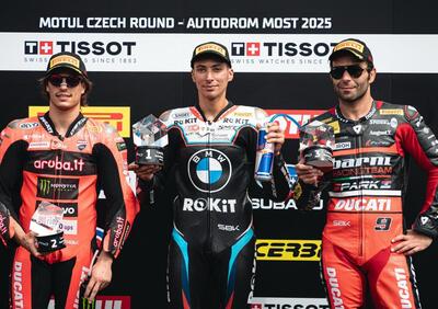 SBK 2025. GP della Repubblica Ceca. Toprak piega Bulega e vince la gara sprint di Most