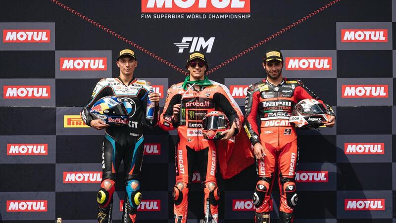 SBK 2025. GP della Repubblica Ceca. Bulega vince Gara2 in volata su Toprak! 