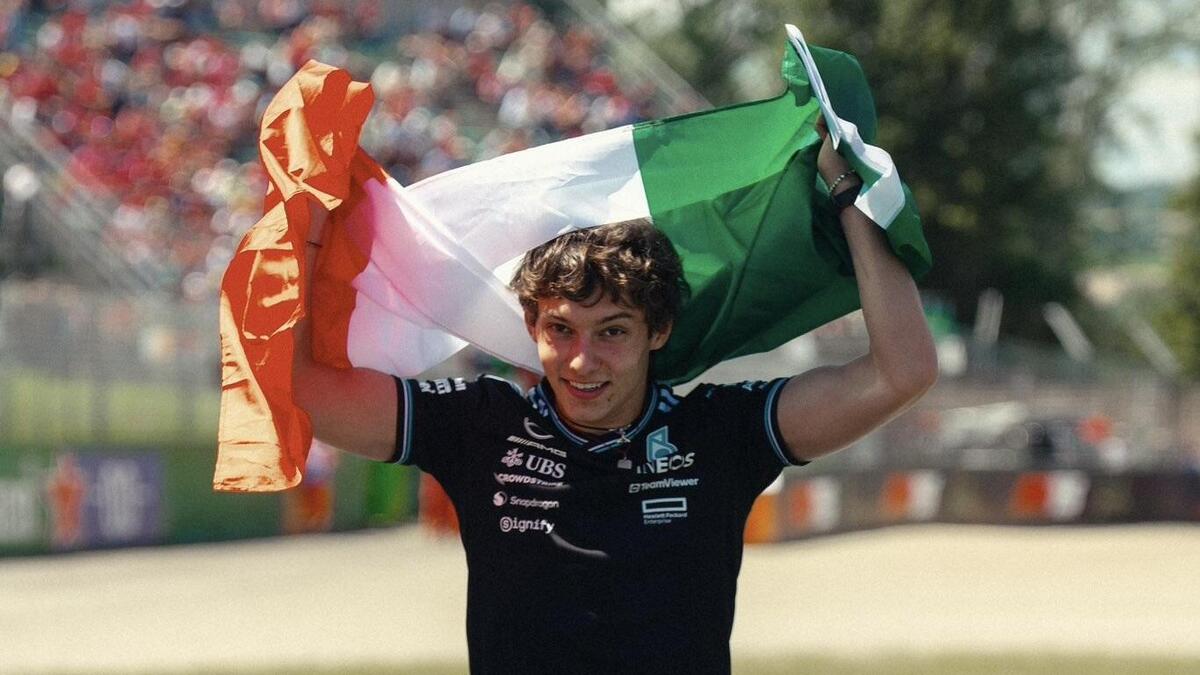 F1. GP Imola, Antonelli: "Deluso dal ritiro ma non sono stato in grado di gestire bene le mie energie. Mi sarà da lezione per Monza"