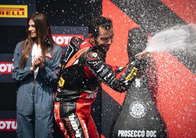 SBK 2025. GP della Repubblica Ceca. Petrucci: “Volevo tanto questo podio dopo le difficoltà di Cremona”