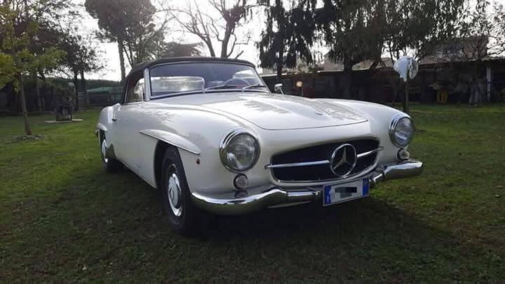 Mercedes-Benz 190 sl d'epoca a Cremona (4)