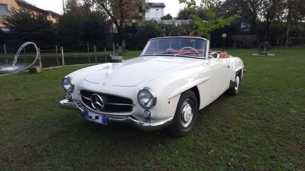 Mercedes-Benz 190 sl d'epoca a Cremona (8)