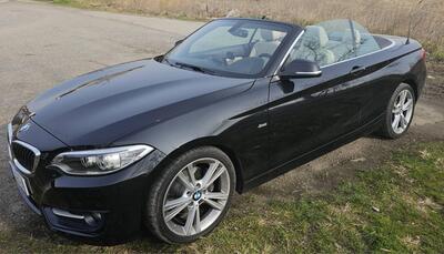 BMW Serie 2 Cabrio 220d  Msport del 2017 usata a Almese