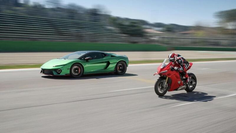 Lamborghini Temerario vs. Ducati Panigale V4: chi la spunta? La sfida ad Imola
