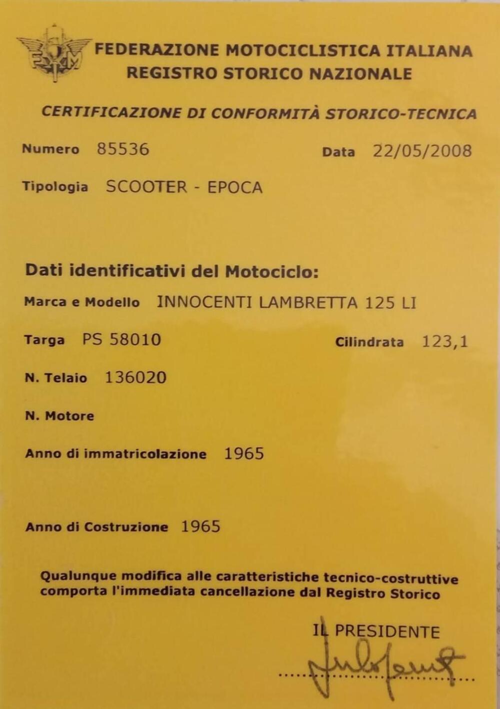 Lambretta Li 125 3a serie (7)