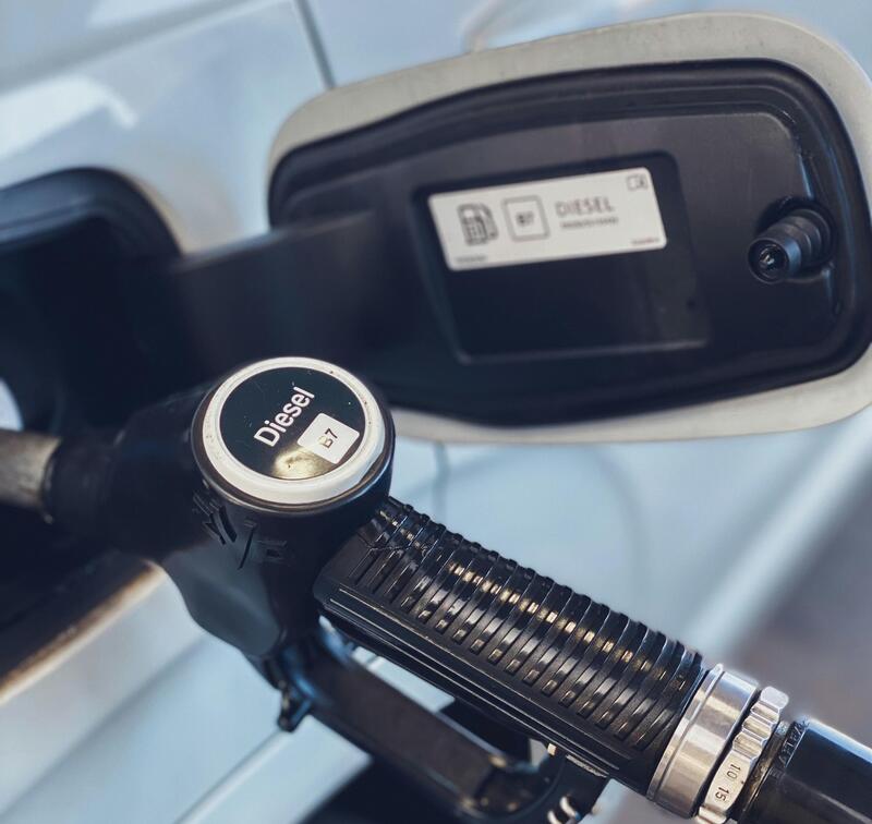 Rifornimento di diesel