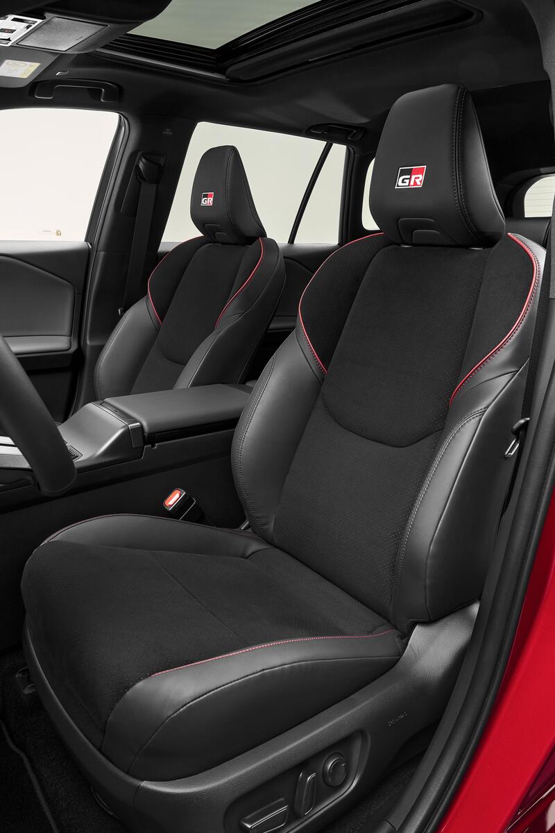 Toyota RAV4 GR SPORT: i sedili speciali