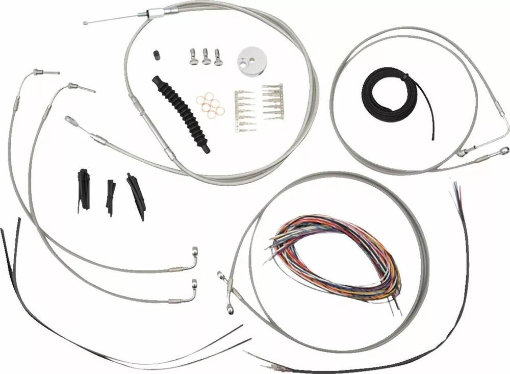 Kit cavi Softail*** 2018 al 2024 per manubrio alto La Choppers