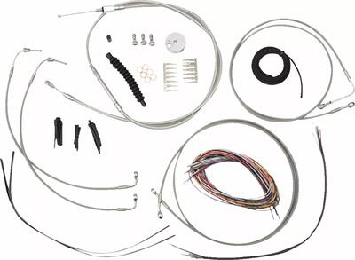 Kit cavi Softail*** 2018 al 2024 per manubrio alto La Choppers