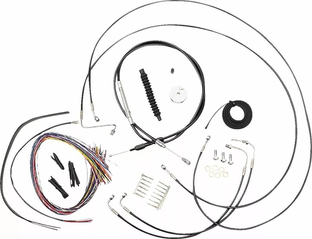 Kit cavi Softail*** 2018 al 2024 per manubrio alto La Choppers
