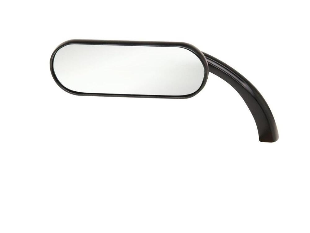 Specchietto Arlen Ness Mini Oval sinistro nero