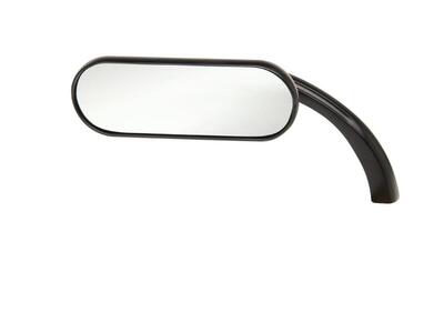 Specchietto Arlen Ness Mini Oval sinistro nero