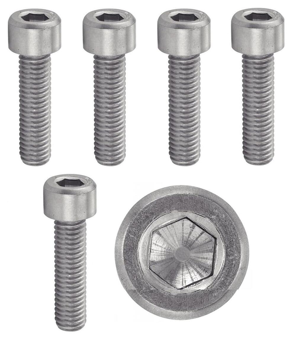 Viti a brugola in pollici cromate 3/8-16 lunghe 57 