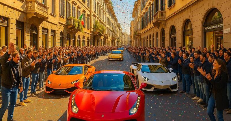 La Milano del Quadrilatero si blinda. Ma le Ferrari non si fermano certo per una ZTL [VIDEO]