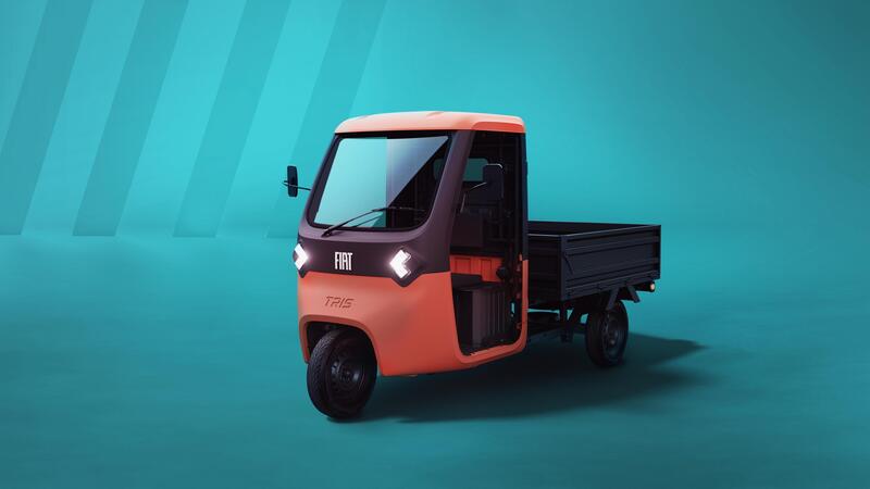 Fiat Tris: il ritorno dell&rsquo;Ape in versione elettrica a tre ruote