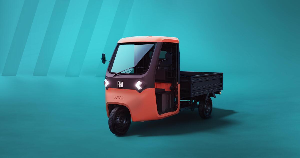 Fiat Tris: il ritorno dell’Ape in versione elettrica a tre ruote