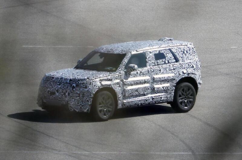 Foto Spia nuovo Land Rover Freelander