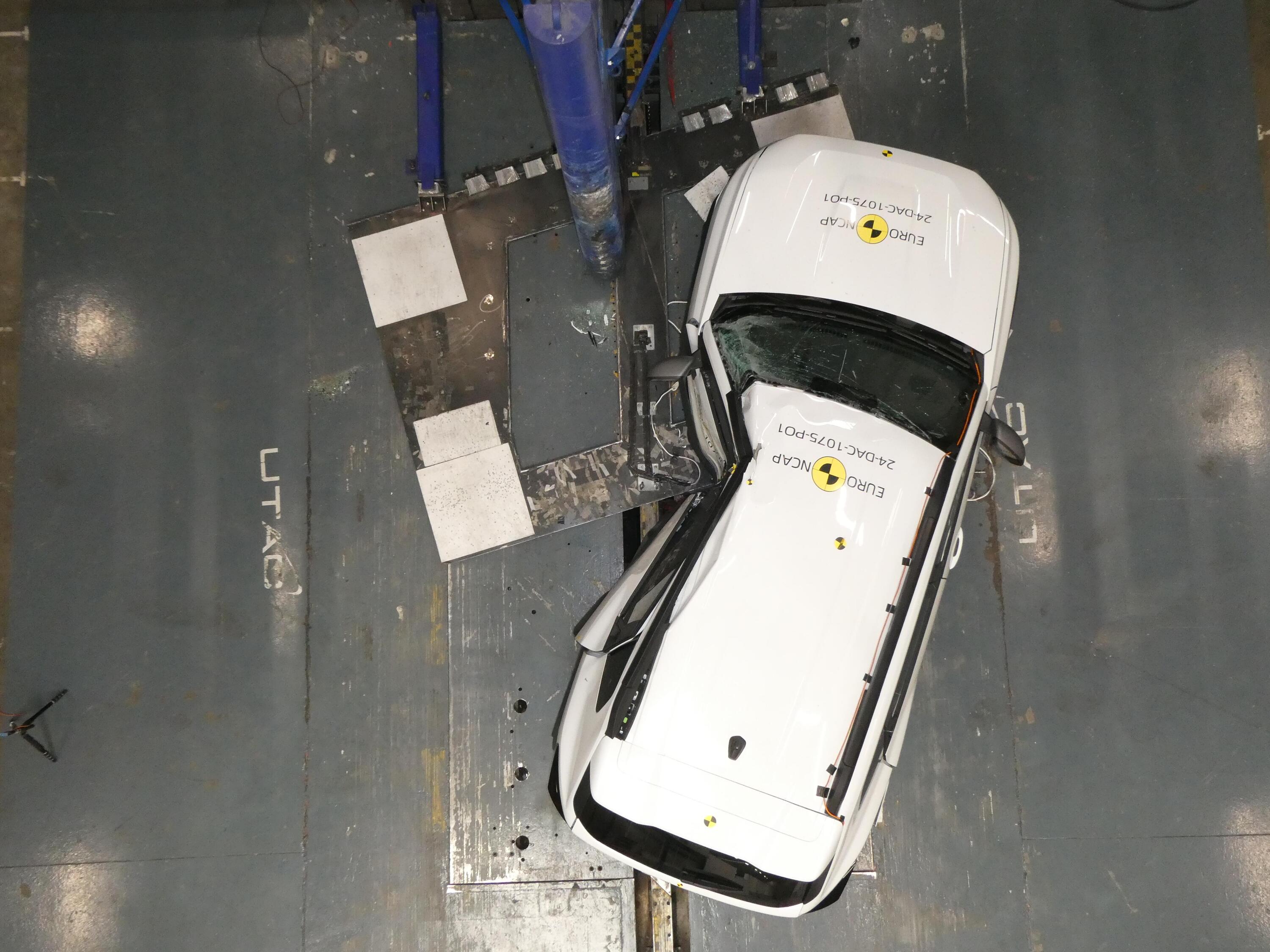 Crash test laterale