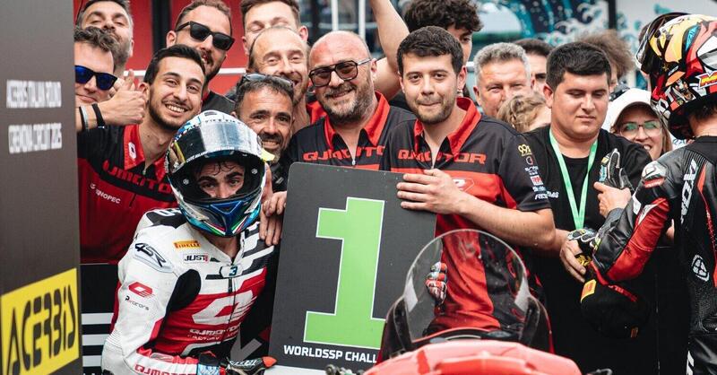 SBK 2025. A Most primo punto iridato per QJMOTOR 