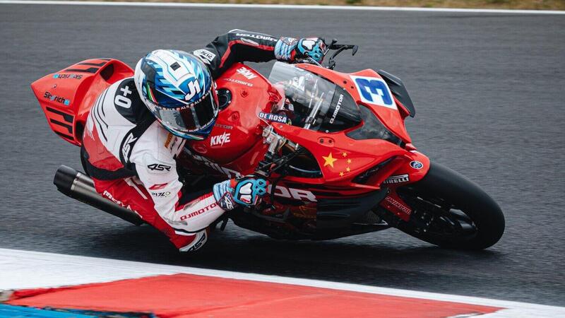 SBK 2025. A Most primo punto iridato per QJMOTOR 