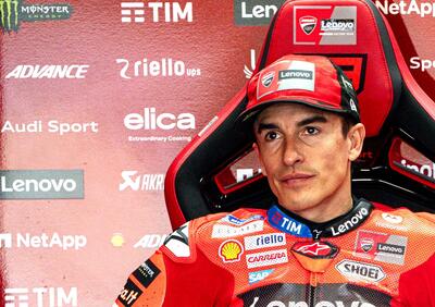 MotoGP 2025. GP del Regno Unito. Marc Marquez: A due giri dalla fine ho gettato la spugna. Alex fa cinque curve meglio di tutte le Ducati, ma non posso copiarlo