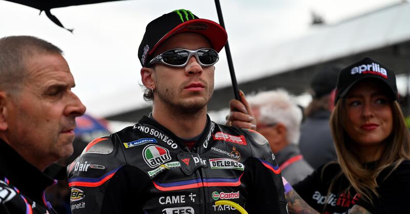 MotoGP 2025. GP del Regno Unito. Marco Bezzecchi, da diciannovesimo a quarto: &quot;La bagarre con Pecco Bagnaia? Non potevo sbagliare&quot; 