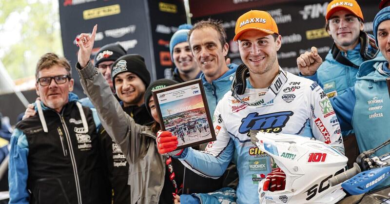 EnduroGP25 #3 Svezia D1. La prima &egrave; di Zac Pichon, TM 