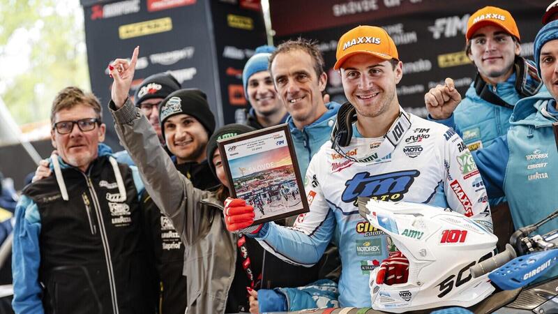 EnduroGP25 #3 Svezia D1. La prima &egrave; di Zac Pichon, TM 