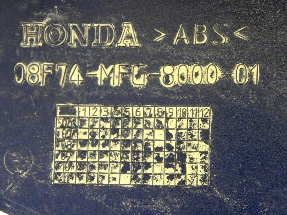 Guscio coprisellino passeggero Honda Hornet 600 (n (9)