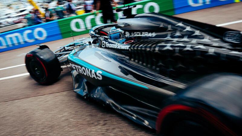 F1. GP Monaco 2025, Russell: &quot;Abbiamo un vantaggio dati i due set di hard nuovi&quot;