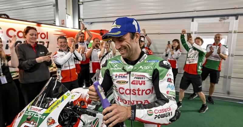 MotoGP 2025. GP del Regno Unito. Johann Zarco: &quot;Faccio fatica a credere di essere sul podio sull&#039;asciutto con la mia &quot;Hondina&quot;&quot;